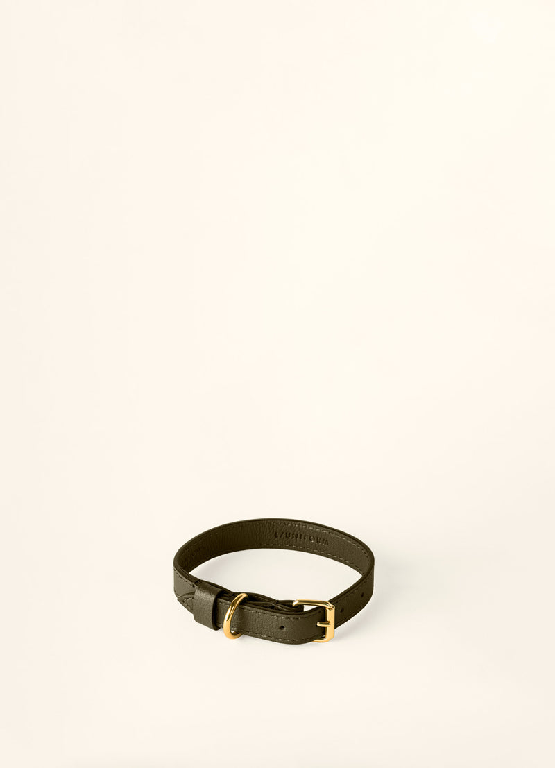 SMALL LEATHER PET COLLAR