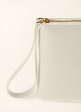 THE IVORY LEATHER POUCH