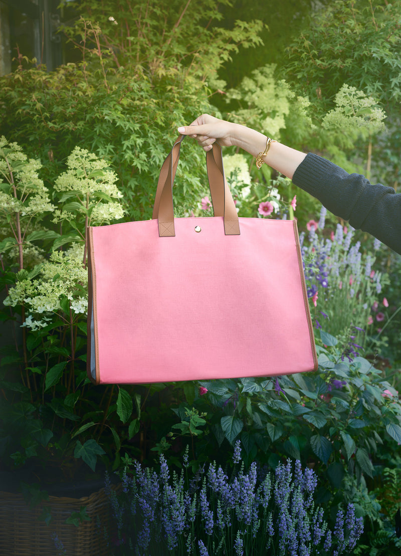 FOLDABLE LEATHER BAG X MACKINTOSH