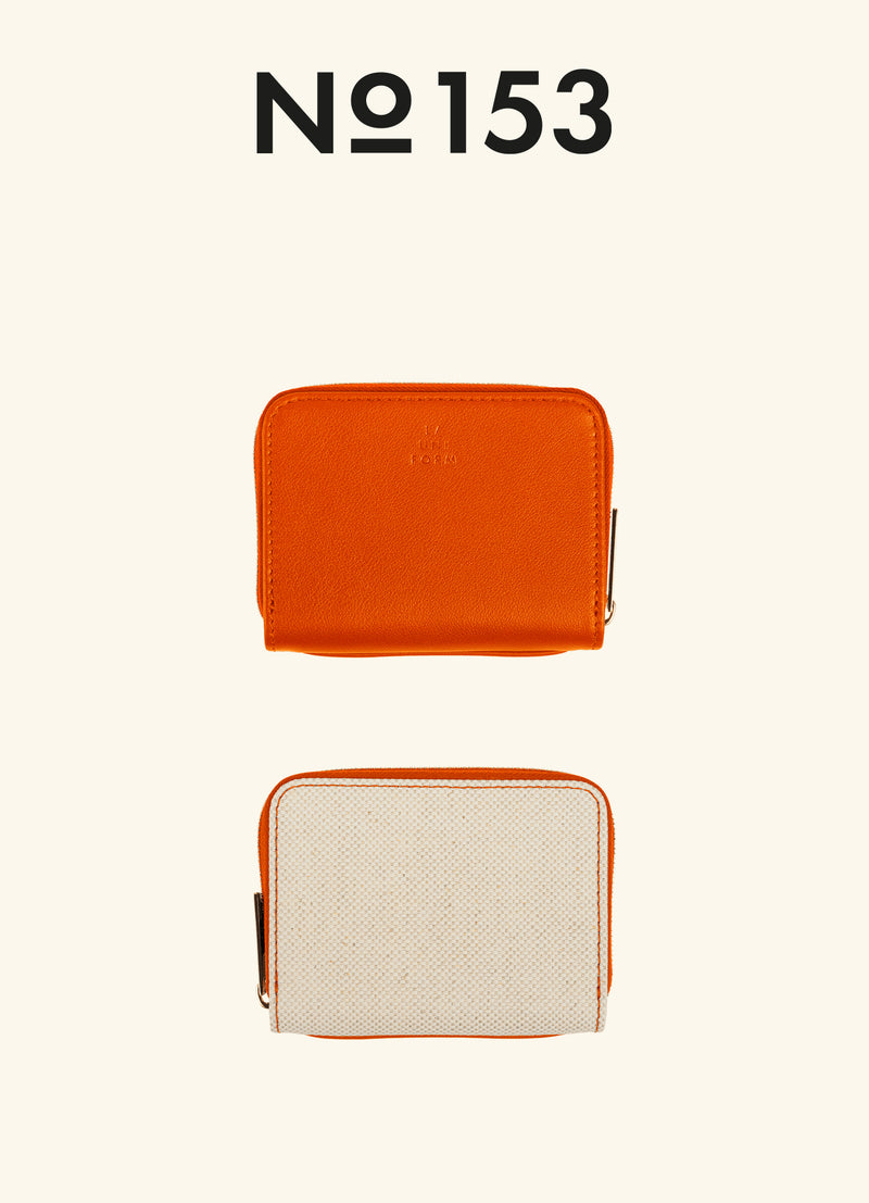 COMPACT WALLET CANVAS & LEATHER